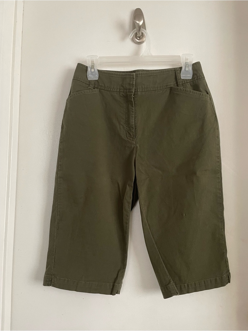 Chico's Olive Green Capris